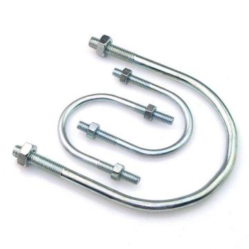 哈德威 U型螺栓帶2個螺母,M10-22,4分,鍍鋅